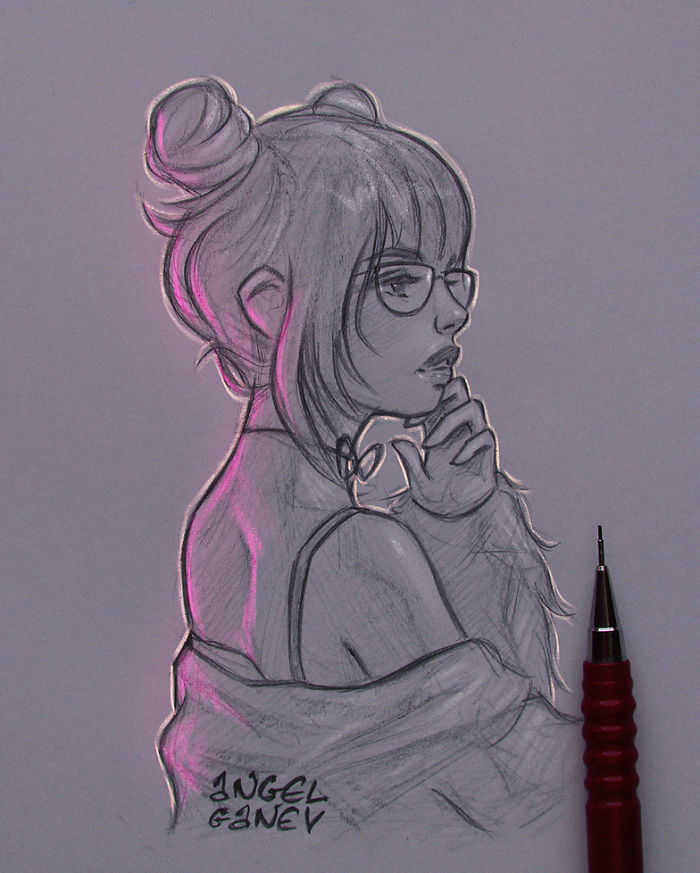 Болгарский художник создаёт невероятные иллюстрации, которые светятся изнутри художник создаёт иллюстрации которые светятся изнутри, Ангел Ганев, Angel Ganev