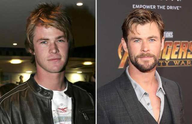 голливудские знаменитости тогда и сейчас, голливудские знаменитости в 2018 году, как изменились знаменитости 2018, знаменитости в молодости и в 2018