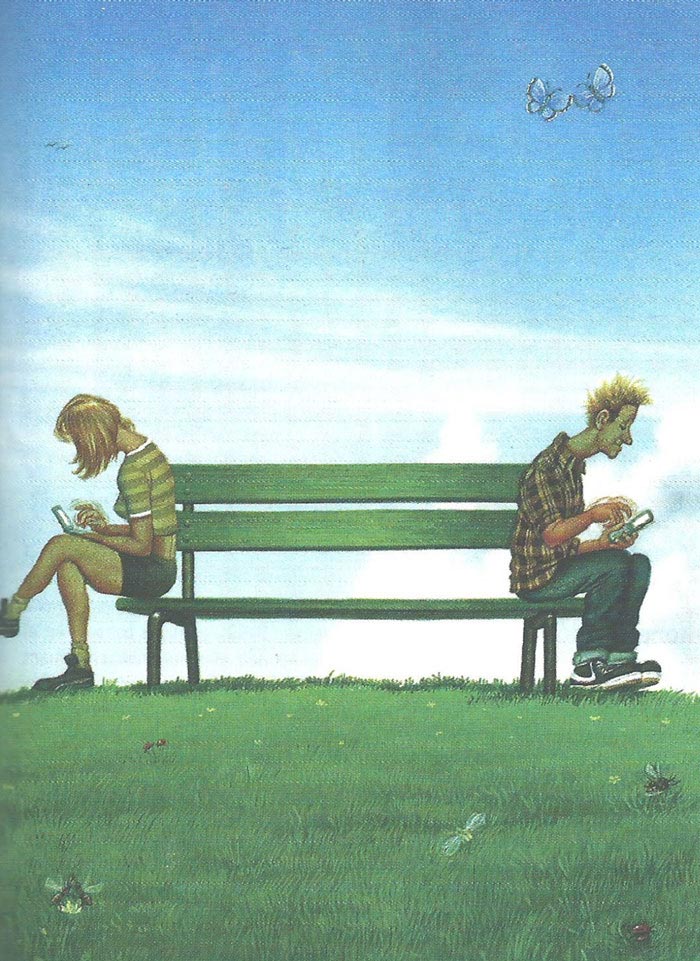 сатирические иллюстрации жестоко честные иллюстрации, Герхард Хадерер