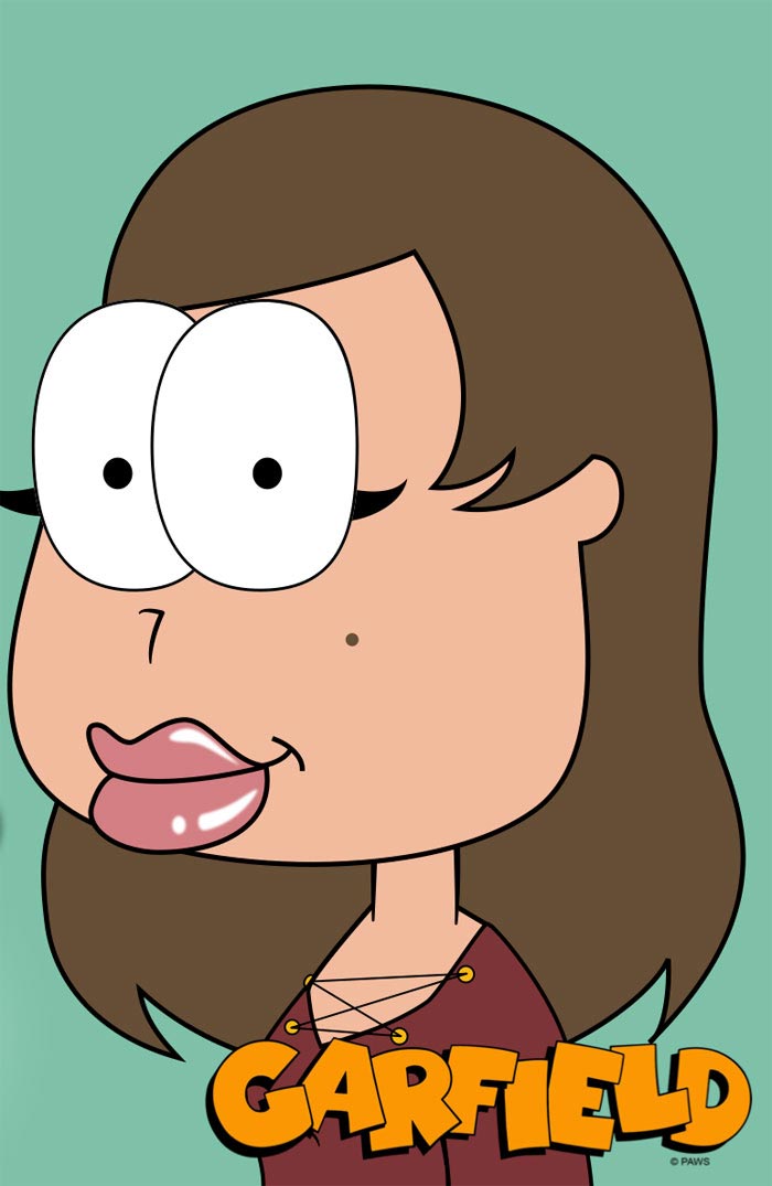 Сэм Скиннер, Девушка нарисовала себя в стиле популярных мультфильмов