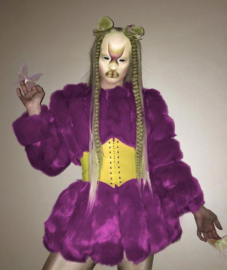 Сальвия – человек с неопределённым полом, чей внешний вид просто поразителен Сальвия – человек с неопределённым полом, Сальвия драг-квин