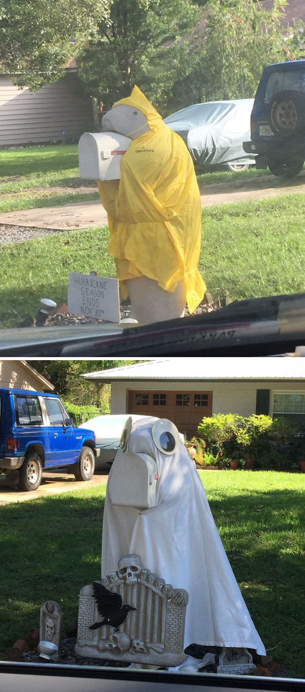 люди вывели дизайн своих почтовых ящиков на новый уровень