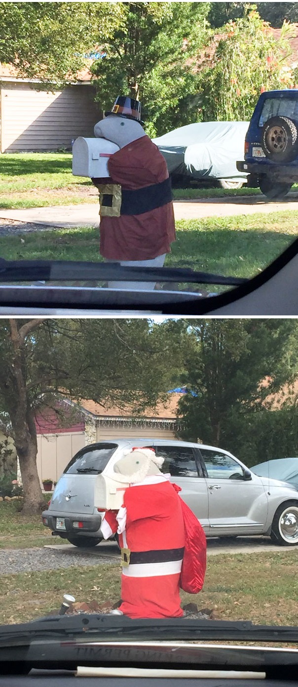 люди вывели дизайн своих почтовых ящиков на новый уровень