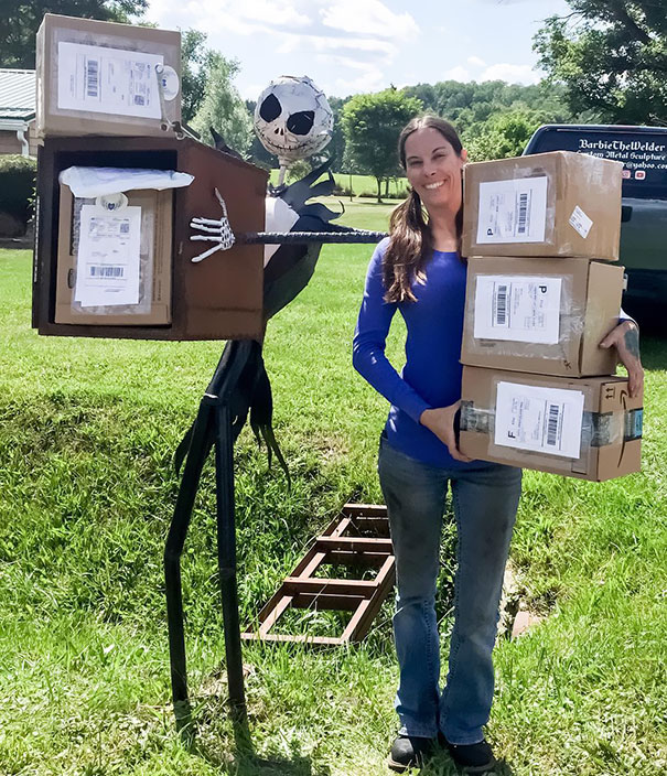 люди вывели дизайн своих почтовых ящиков на новый уровень