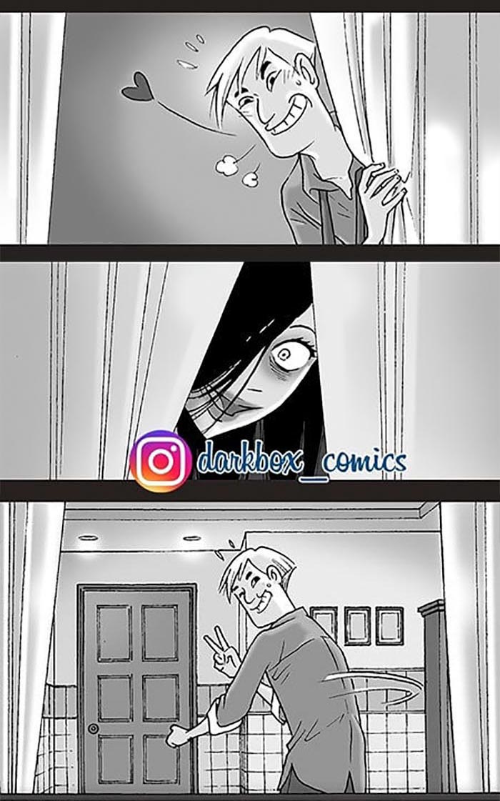 Silent Horror, комиксы Silent Horror , Молчаливый ужас, darkbox, страшные комиксы,