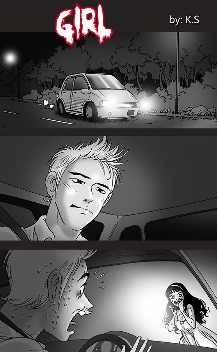 Silent Horror, комиксы Silent Horror , Молчаливый ужас, darkbox, страшные комиксы,