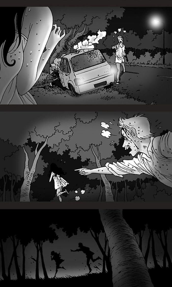 Silent Horror, комиксы Silent Horror , Молчаливый ужас, darkbox, страшные комиксы,