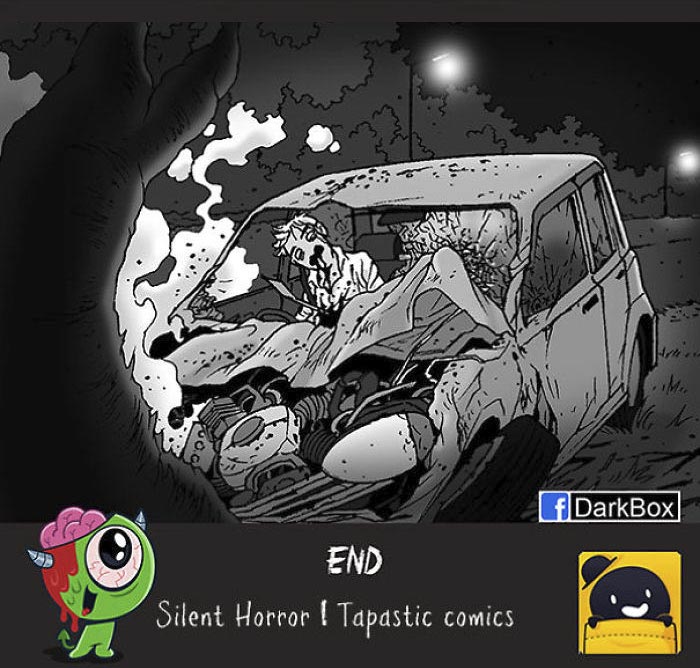 Silent Horror, комиксы Silent Horror , Молчаливый ужас, darkbox, страшные комиксы,