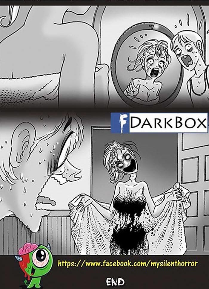 Silent Horror, комиксы Silent Horror , Молчаливый ужас, darkbox, страшные комиксы,