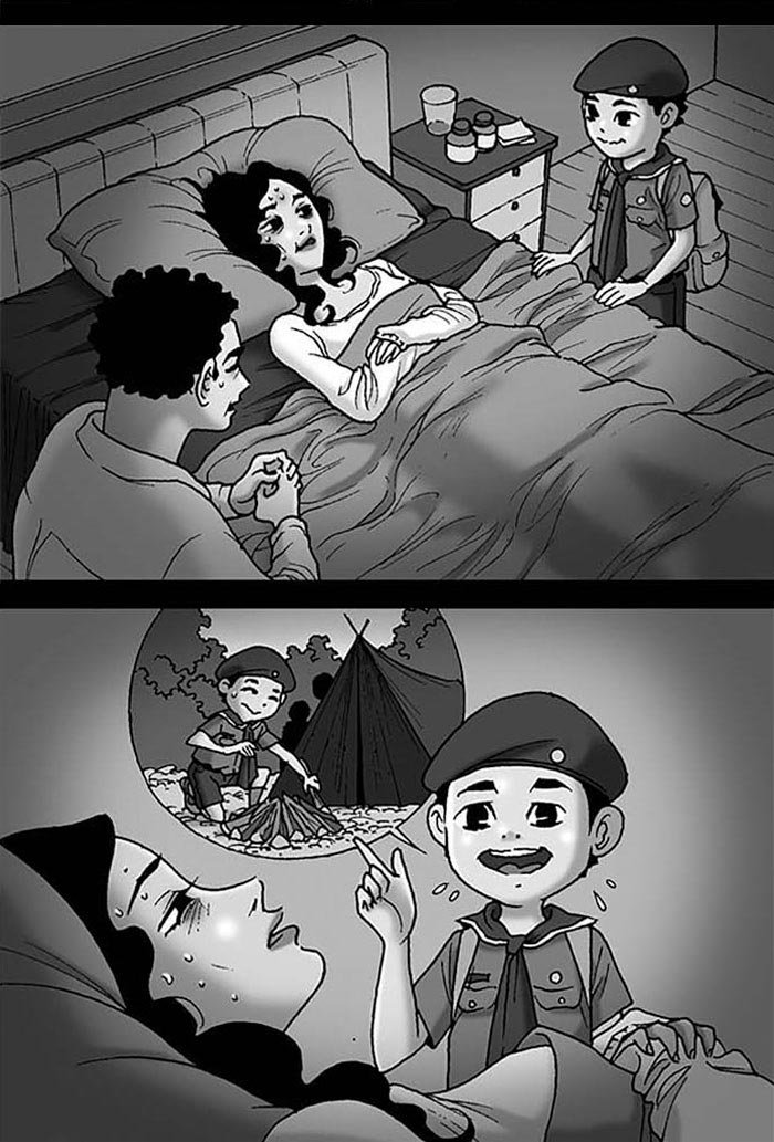 Silent Horror, комиксы Silent Horror , Молчаливый ужас, darkbox, страшные комиксы,