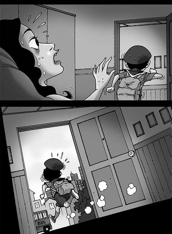 Silent Horror, комиксы Silent Horror , Молчаливый ужас, darkbox, страшные комиксы,