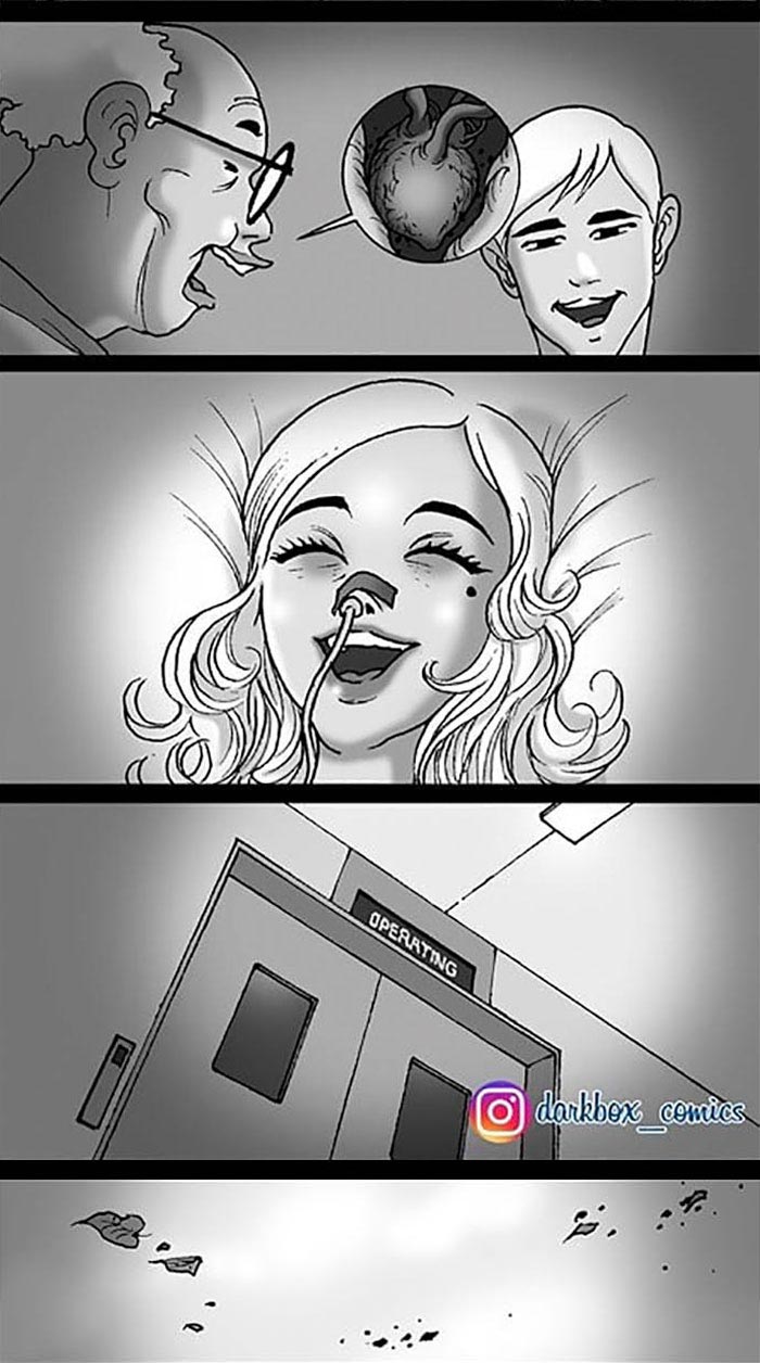 Silent Horror, комиксы Silent Horror , Молчаливый ужас, darkbox, страшные комиксы,