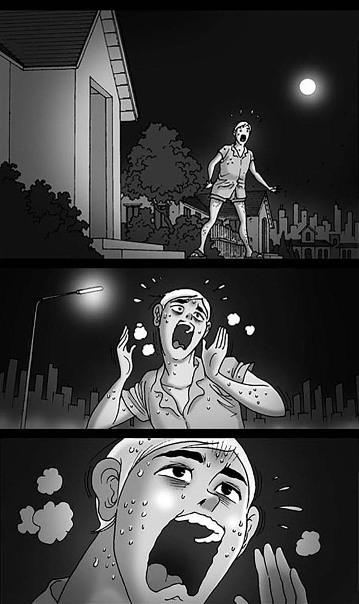 Silent Horror, комиксы Silent Horror , Молчаливый ужас, darkbox, страшные комиксы,