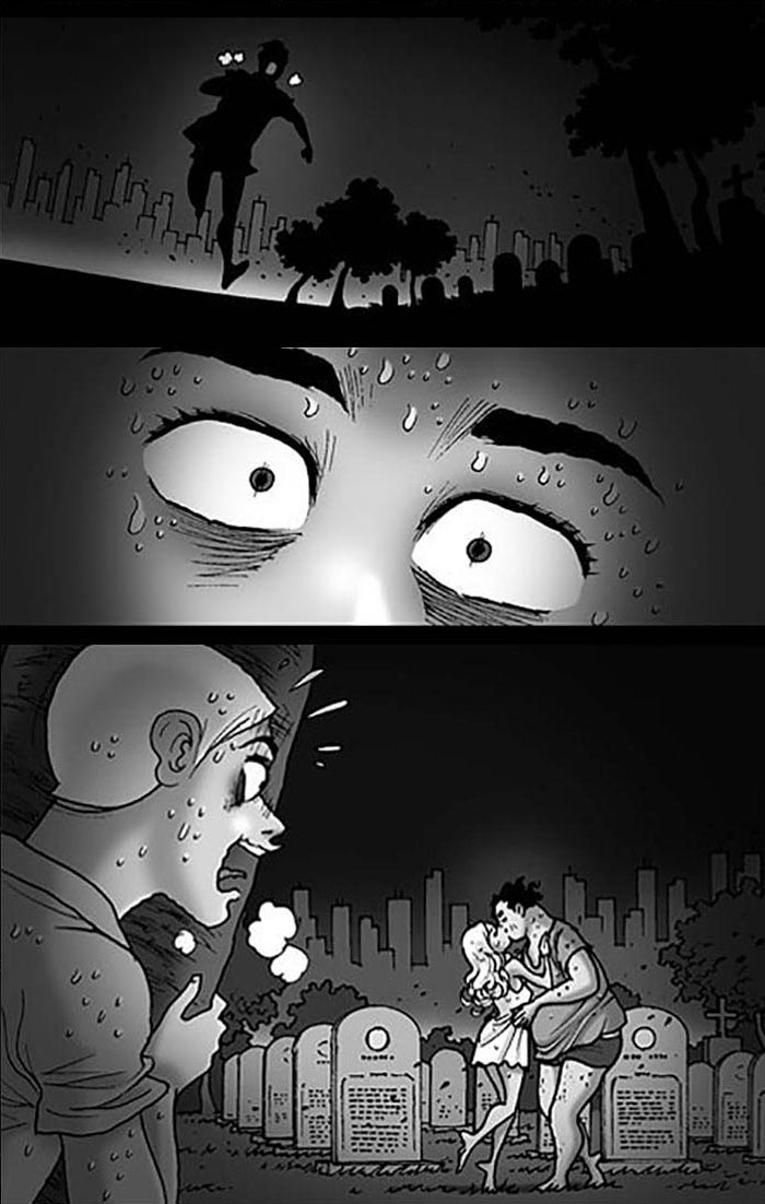 Silent Horror, комиксы Silent Horror , Молчаливый ужас, darkbox, страшные комиксы,