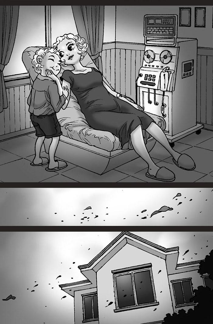 Silent Horror, комиксы Silent Horror , Молчаливый ужас, darkbox, страшные комиксы,