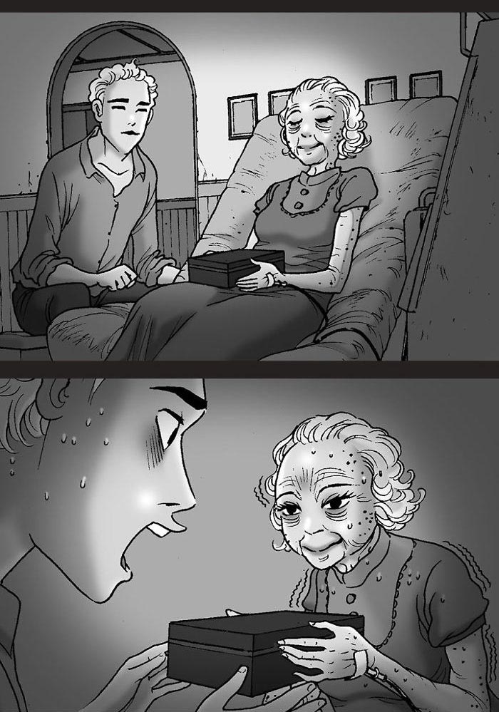 Silent Horror, комиксы Silent Horror , Молчаливый ужас, darkbox, страшные комиксы,