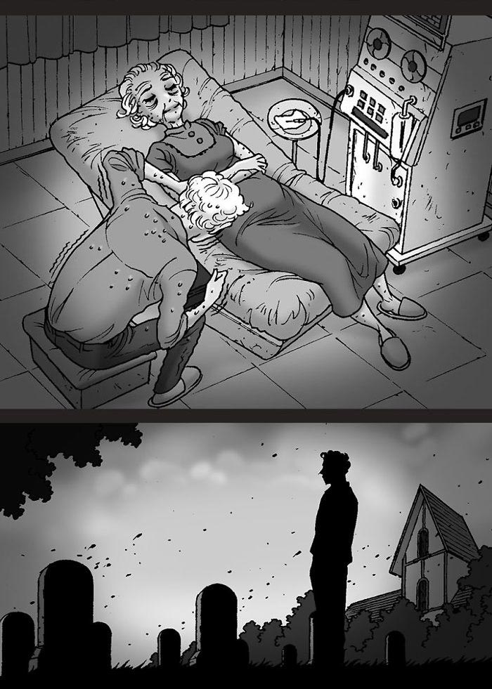 Silent Horror, комиксы Silent Horror , Молчаливый ужас, darkbox, страшные комиксы,