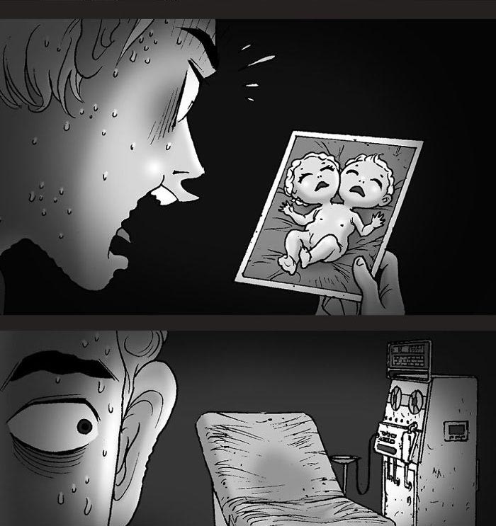 Silent Horror, комиксы Silent Horror , Молчаливый ужас, darkbox, страшные комиксы,