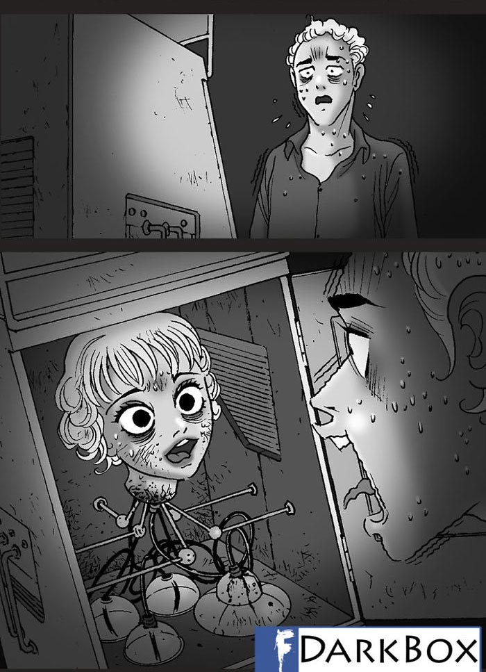 Silent Horror, комиксы Silent Horror , Молчаливый ужас, darkbox, страшные комиксы,