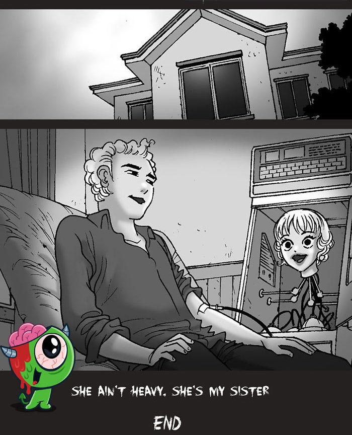 Silent Horror, комиксы Silent Horror , Молчаливый ужас, darkbox, страшные комиксы,