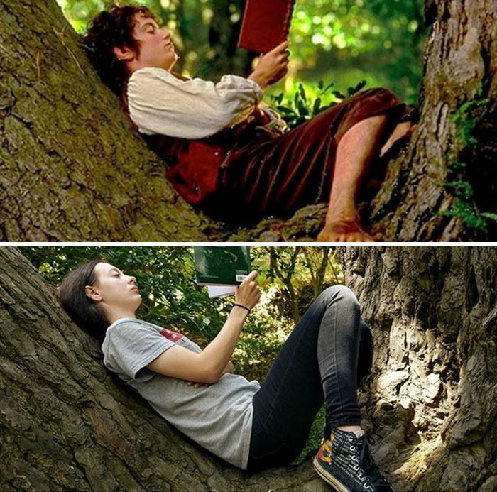 Девушка воссоздала несколько сцен из Властелина колец, Брай Войдач, Bry Voydatch