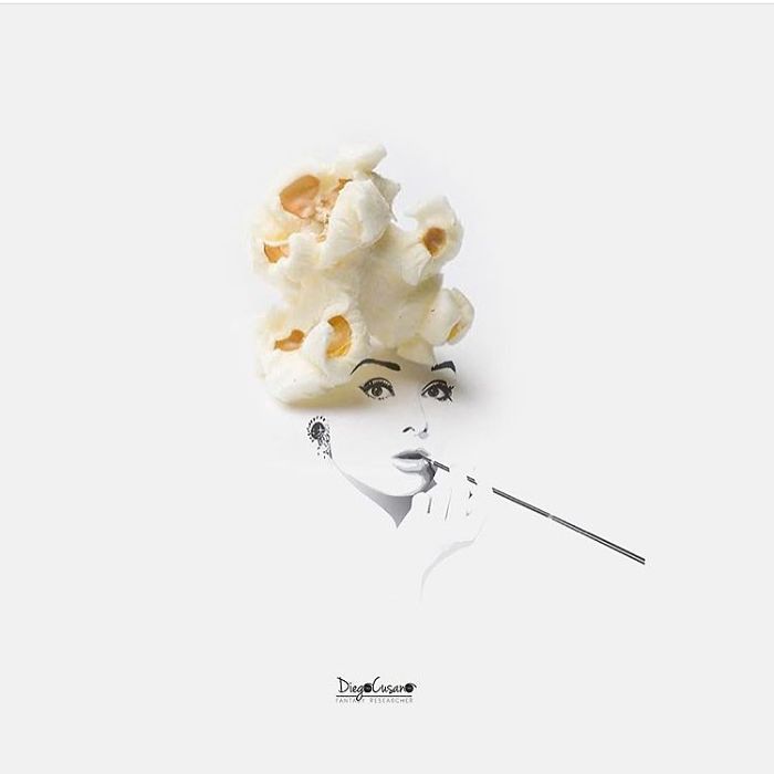 Художник превращает обычные предметы в умные иллюстрации, Диего Кусано, Diego Cusano