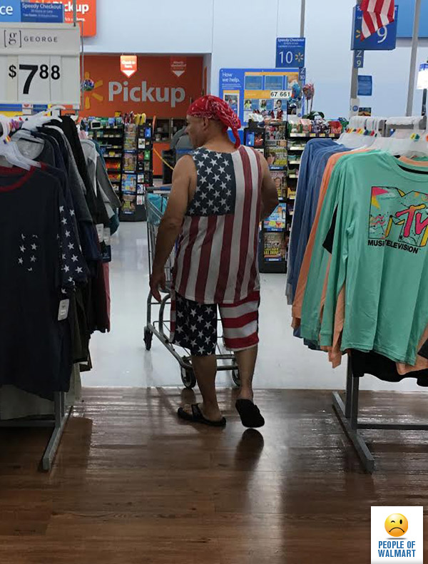 25 странных людей, которых смогли сфотографировать в американских супермаркетах странные люди в американских супермаркетах, Walmart.