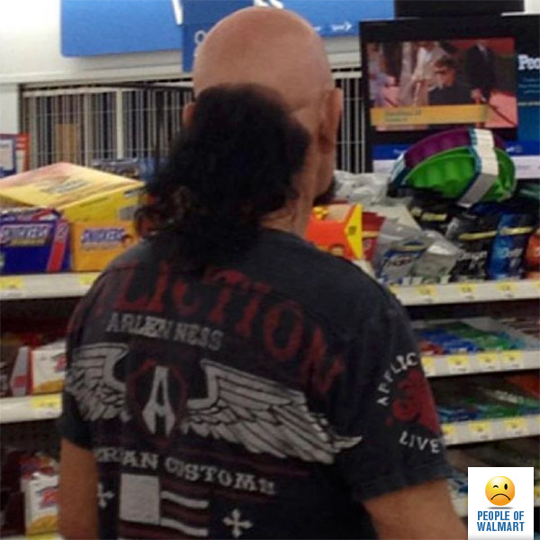 25 странных людей, которых смогли сфотографировать в американских супермаркетах странные люди в американских супермаркетах, Walmart.
