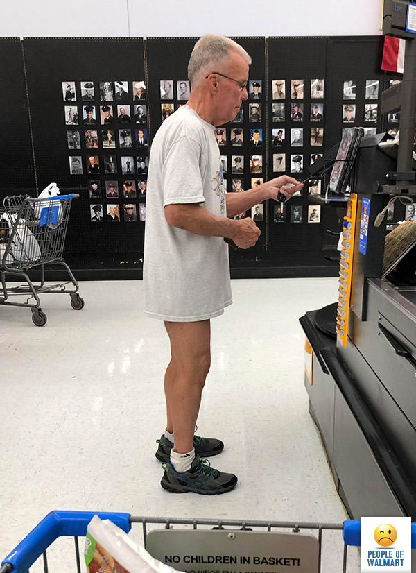 25 странных людей, которых смогли сфотографировать в американских супермаркетах странные люди в американских супермаркетах, Walmart.