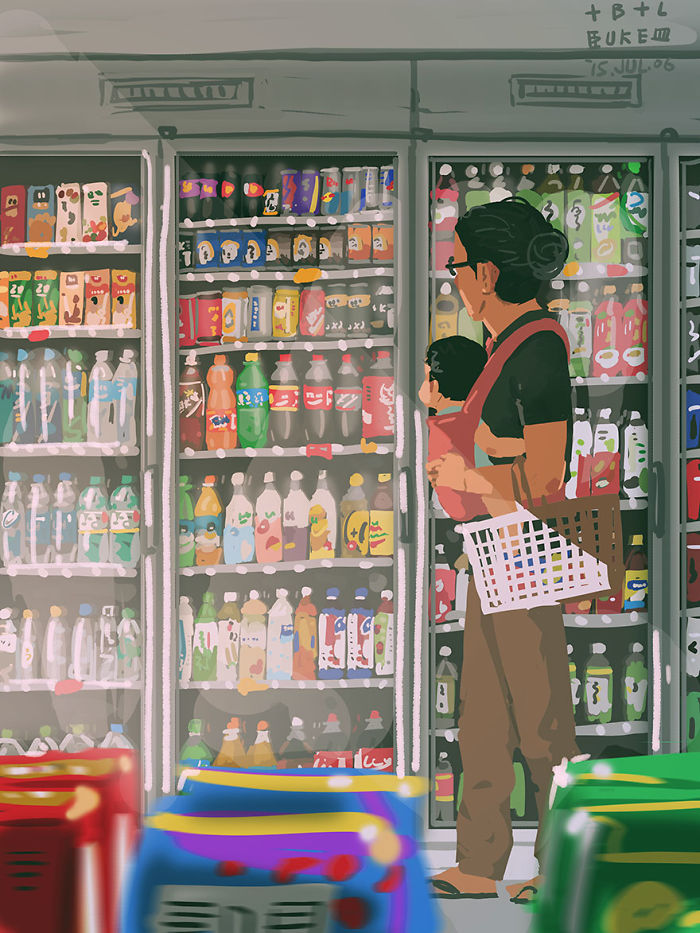 Одинокий отец показывает что значит воспитывать ребёнка в одиночку, 