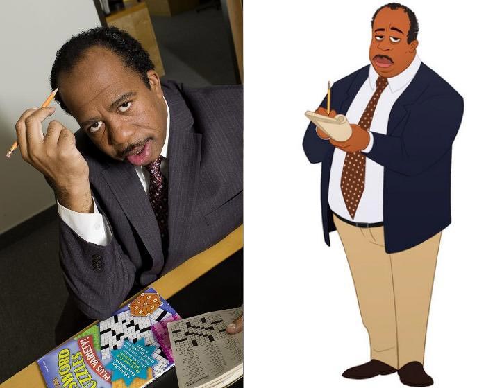 Если бы сериал «Офис» был мультфильмом, Мариса Ливингстон