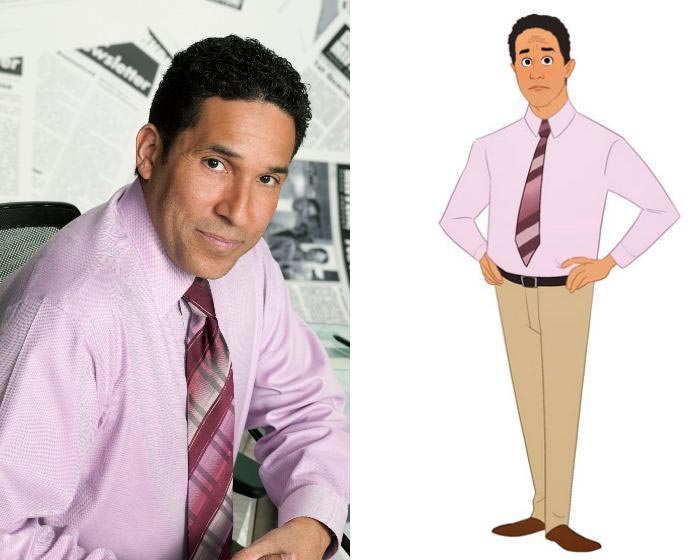 Если бы сериал «Офис» был мультфильмом, Мариса Ливингстон