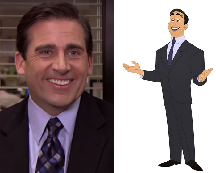 Если бы сериал «Офис» был мультфильмом, Мариса Ливингстон