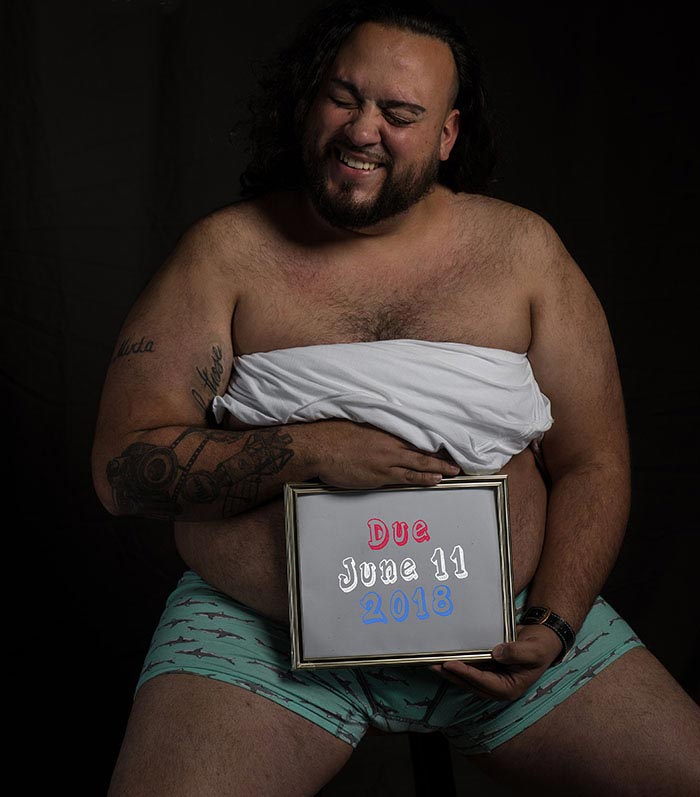 Жена отказалась принимать участие в беременной фотосессии, Крис Урена, Chris Urena