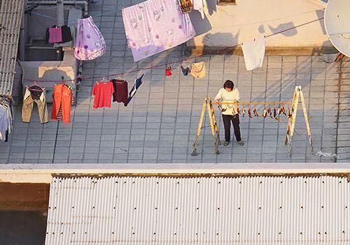 крыши гонконга, повседневная жизнь на крышах