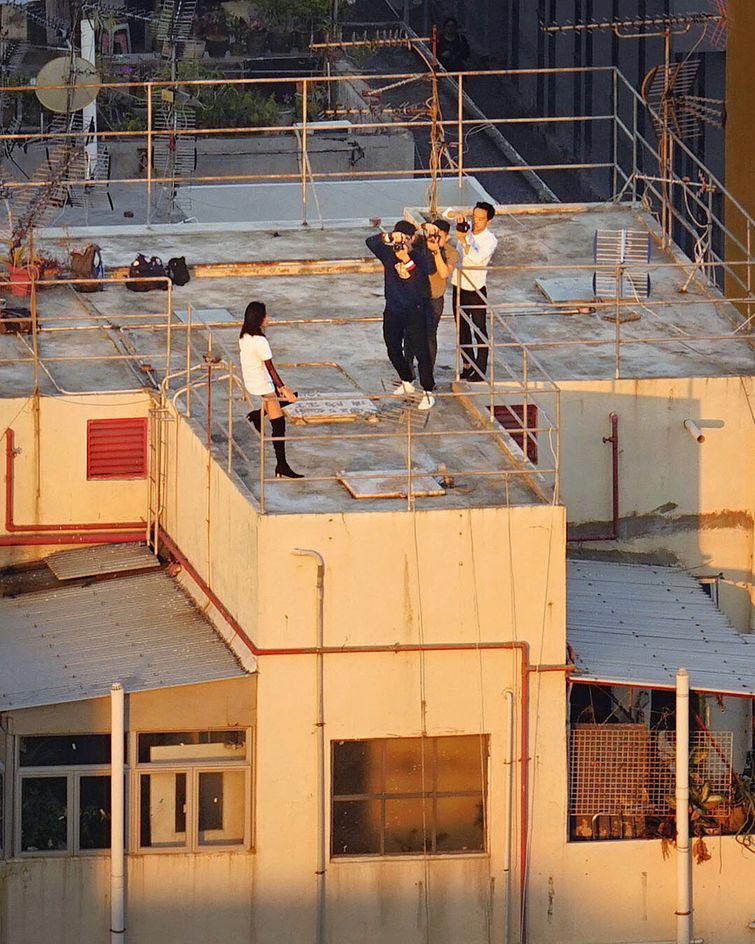 крыши гонконга, повседневная жизнь на крышах