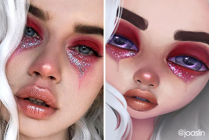 Художница превратила людей в персонажей диснеевских мультфильмов, Джослин, JoAsLiN 