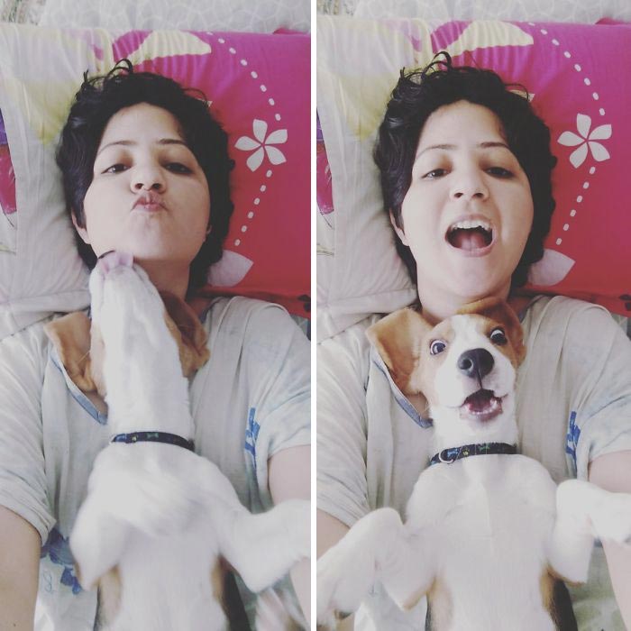 Люди копируют выражение лица своих питомцев, Лиам Райс 