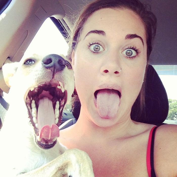 Люди копируют выражение лица своих питомцев, Лиам Райс 