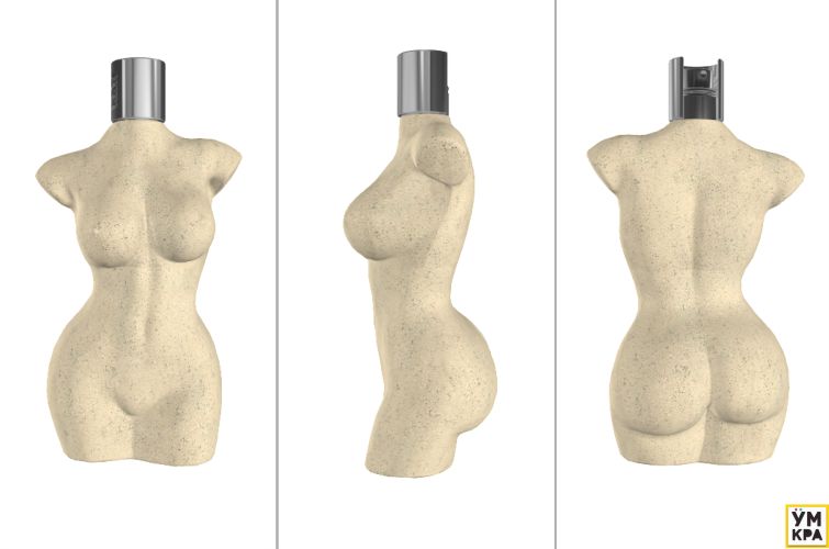 ким кардашьян слепок тела, ким кардашьян флакон духов, ким кардашьян бутылочка для духов