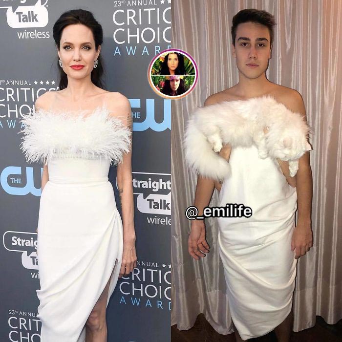  итальянский парень троллит знаменитостей, Эмануэле Феррари, Emanuele Ferrari