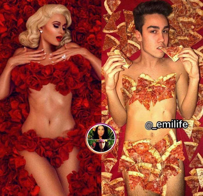  итальянский парень троллит знаменитостей, Эмануэле Феррари, Emanuele Ferrari