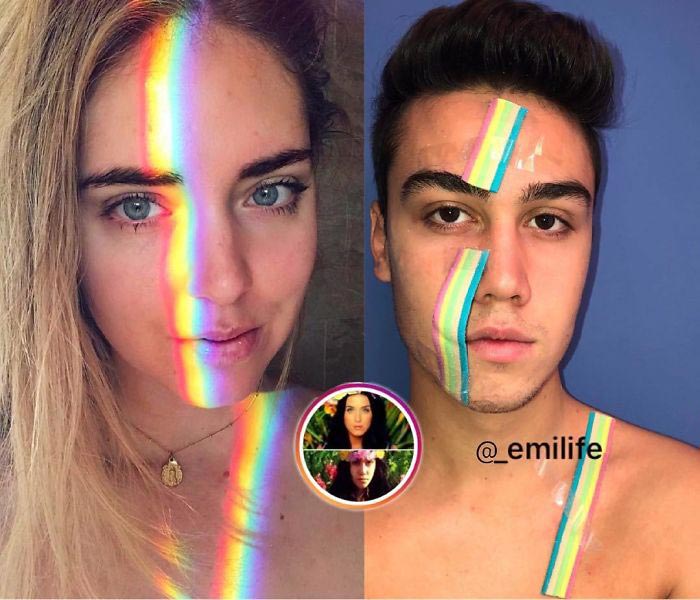  итальянский парень троллит знаменитостей, Эмануэле Феррари, Emanuele Ferrari