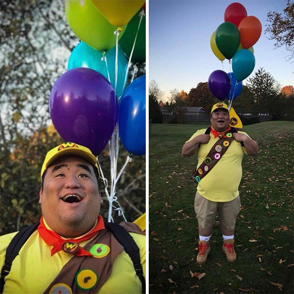 лучшие костюмы на Хэллоуин, впечатляющие хэллоуиновские костюмы