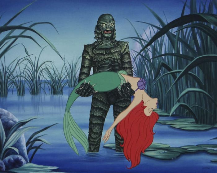 персонажи Диснея в современном мире, если бы диснеевские персонажи жили в современном мире