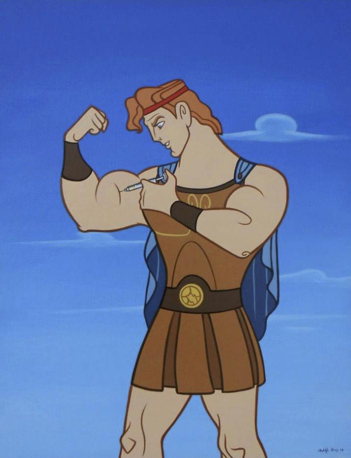 персонажи Диснея в современном мире, если бы диснеевские персонажи жили в современном мире