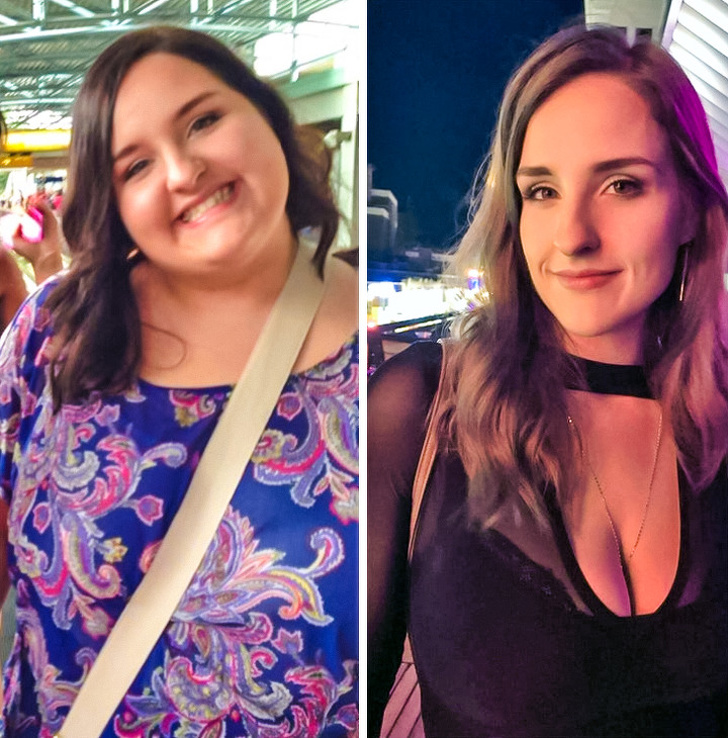 люди смогли похудеть, до и после похудения 