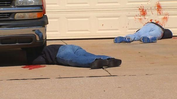 25 раз, когда люди удивили своих соседей оригинальными украшениями на Хэллоуин люди удивили своих соседей оригинальными украшениями на Хэллоуин, самые творческие варианты украшения домов