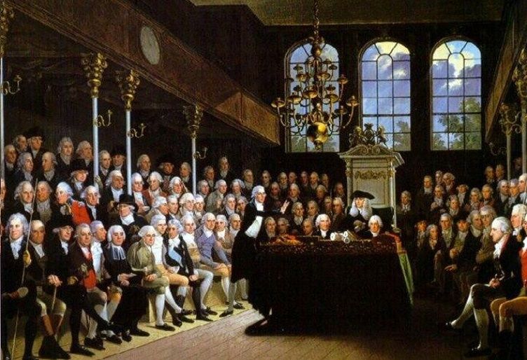 финансовы кризис 1720 года в Британии, зашить банкиров в мешки со змеями и бросить их в реку Темза