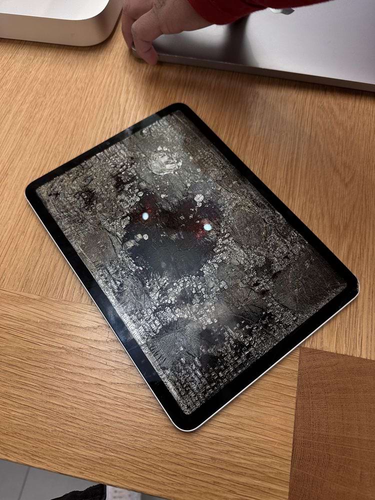 запекли iPad в духовке